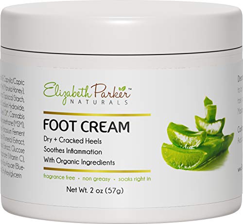 Foot Cream For Dry Cracked Feet And Heels - Best Foot Care With Coconut Oil - Non Greasy Foot Lotion With Shea Butter & Aloe Vera - Callus Remover For Feet With Olive Oil & Manuka Honey (2Oz) #TOP21