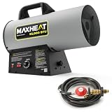InoKraft MAXHEAT MH85 85,000 BTU Forced Air Propane Heater, Auto On/Off