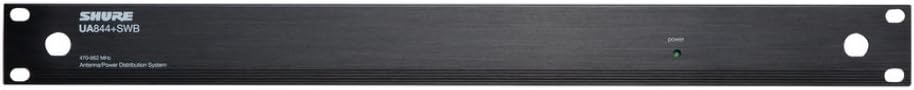 Shure UA844+SWB Five-way Active Antenna Splitter & Power Distribution System for QLX-D, ULX, ULX-D, SLX & BLX4R Receivers