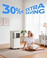 Tragbare Klimaanlage, 16.000 BTU für große Räume bis zu 750 m², 5-in-1 Smart AC-Gerät mit WiFi/Fernbedienung, schnelle Kühlung, Luftentfeuchter und – Ansicht 6