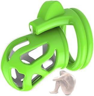 QiKKago Puede Lavarse con Agua, PláStico Verde Y Blanco úNico, Jaula De ProteccióN Deportiva Multifuncional para El Fitness Interior, Jaula Especial para Llevar, Regalo para Parejas - D3