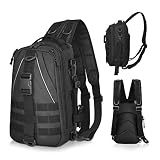 LUXHMOX Fishing Tackle Backpack Multi-functional Outdoor Fishing Water-Resistant Tackle Storage Bag...