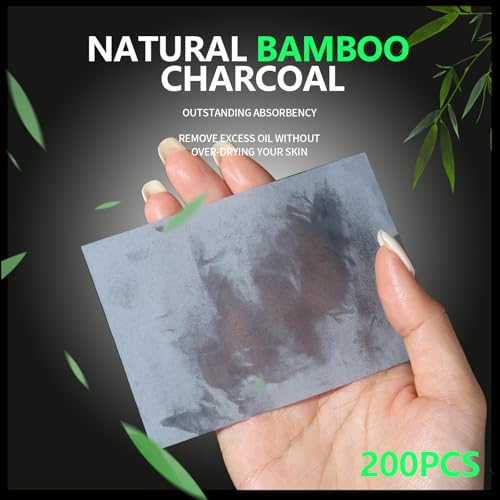 800pcs blotting paper for oily skin natural bamboo charcoal blotting paper 100  70mm large oil blotting sheets for face