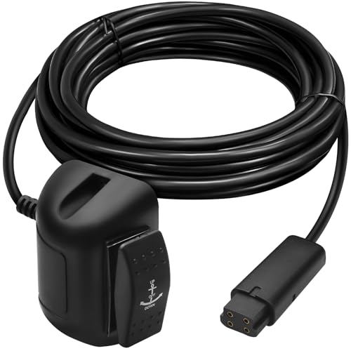 1810150 Remote Switch with 25ft Cord for Handheld, Dash Or Surface Mount Remote Switch Fit for Min-nKota Deckhand 40 Anchor by URYKEC - Used condition - US$35.94