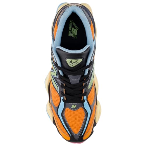 New Balance 9060 - Men's (Orange/Black/Blue)3