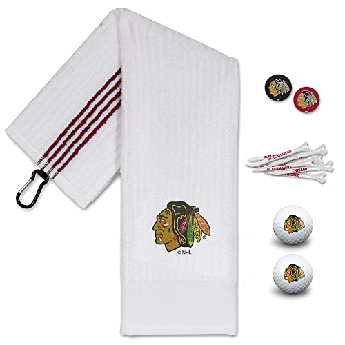 Team Effort Golf Gift Set NHL Chicago Blackhawks