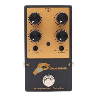 [DUAL FILTER TONE SHAPING] Experience unparalleled control over your sound with our advanced dual filter tone shaping capabilities. Adjustable low-pass and high-pass filters let you tailor distortion to your taste while preserving the clarity of fund...