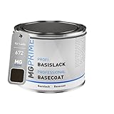 MG PRIME Pintura automotriz Bote listo para pulverizar para Lada 672 Panthera/Black Pintura base 0,5 litros 500 ml