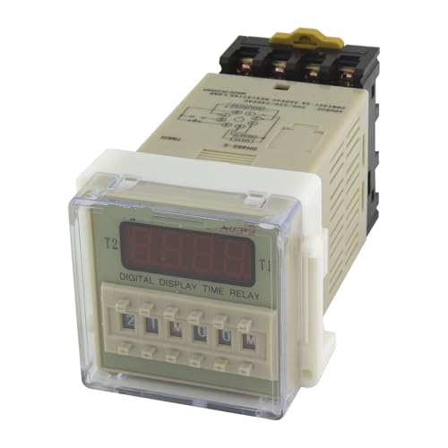 Relais temporisé SPDT 110VAC DH48S-S avec base de temporisation précise