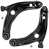 Detroit Axle - Front 2pc Control Arms for 2008-2014 Scion xD 2012-2019 Toyota Prius C 2006-2018 Yaris, 2 Lower Control Arms w/Ball Joints Assembly Set Replacement
