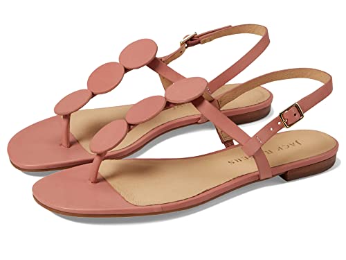 Jack Rogers Worth Flat Sandal For Women - Leather Upper, Adjustable Ankle Strap With Buckle Closure Canyon Clay 5 M #TOP3