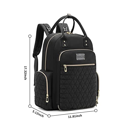 Brozoza Diaper Bag Diaper Bag Backpack Diaper Bags For Baby Girl Pañaleras Para Bebe Niño Backpack, Multifunction Waterproof Travel Back Pack For Boys Girls, Black #TOP5