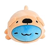 bugcatcapoo Mini Dog Costume Plush 4.1', Officially Licensed Adorable Lazy Sitting Soft Stuffed Animal, Blue Cat-Bug Puppy Cosplay, Squishy Bouncy Cuddly Toy, Aesthetic Desk Decor, Kawaii Collection