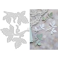 Amazon.co.jp: DzIxY 花壇 花 枝 葉 金属 カッティングダイ カード作成