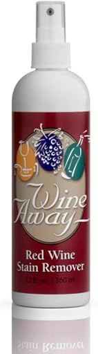 Wine Away Red Wine Stain Remover, 12oz - Removes Wine Spots, Perfect Fabric Upholstery and Carpet Cleaner Spray Solution, Spray on Stain Wash and Resolve Laundry to Vanish Stain, Citrus Scent
