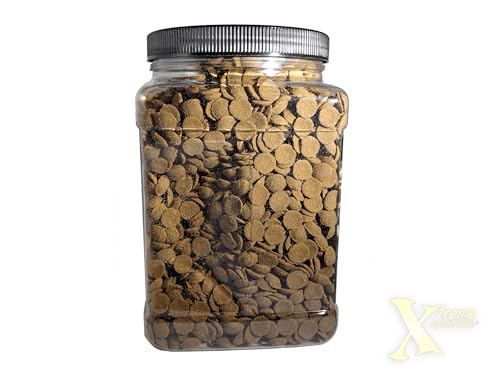 Xtreme Scrapers 14mm Wafers - Pleco, Catfish & Loach Fish Food (35oz) by Xtreme Aquatic Foods - Image 2
