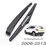 limpiaparabrisas nissan qashqai 360 Recambio directo. Xukey - Juego de limpiaparabrisas trasero y brazo para Qashqai J10 2007 2008 2009 2010 2011 2012 2013 (1 juego)