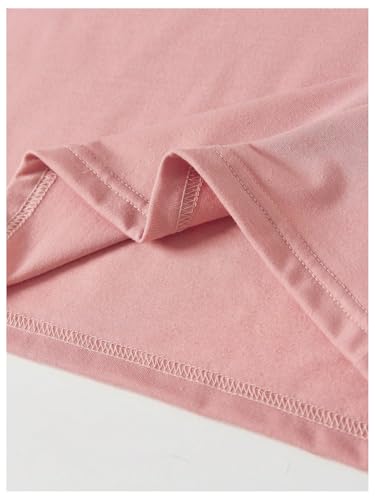 SHENHE Girl's Summer Graphic Tee Cute Heart Print Short Sleeve Crew Neck T Shirt Top3