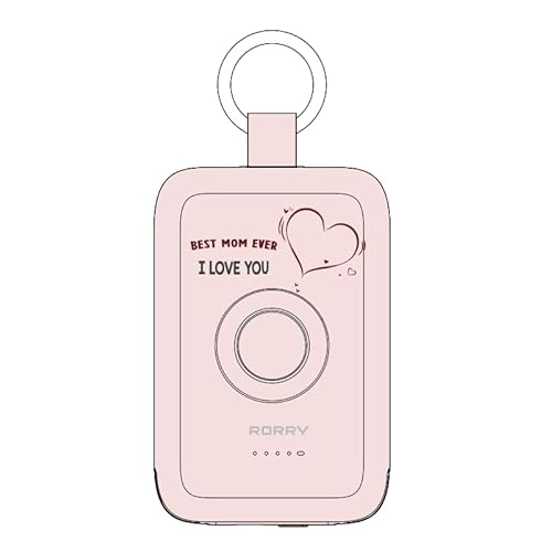 RORRY Portable Charger, 10000mAh PD 20W Fast Charging Portable Charger Power Bank with Built in Cables, Travel Battery Pack for iPhone 17/16/15/14/13/12 and Apple Watch Ultra/11/10/9/8/7/6/5