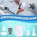 Circa Air Portable Bath Tubs Adults - Inflatable Bathtub with Bedside Shower Bag & Electric Pump, Full Body Washing in Bed, Bed Bath Supplies, Portable Shower Bed, Blow Up Tub, Hair Shampoo Basin