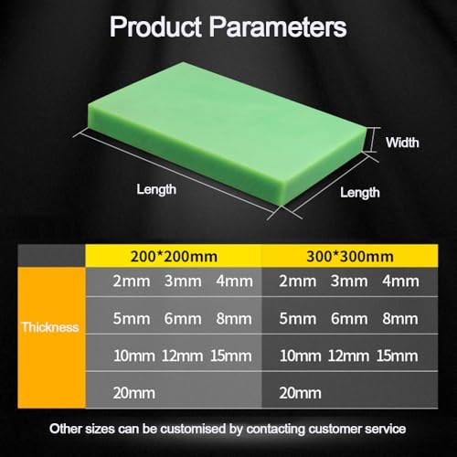 Placa de PE/UPE/HDPE resistente al calor para componentes y maquetas 6