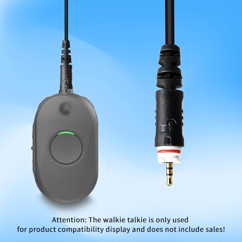 Auricular para Motorola CLP1040e manos libres sin dolor de oreja PTT 3