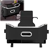 TOIMALDO 2025 New Back Seat Car Organizer, Multifunctional Seat Back Storage Box, Universal Car Tissue Holder, Five-in-one Multifunctional Storage Box (Black)
