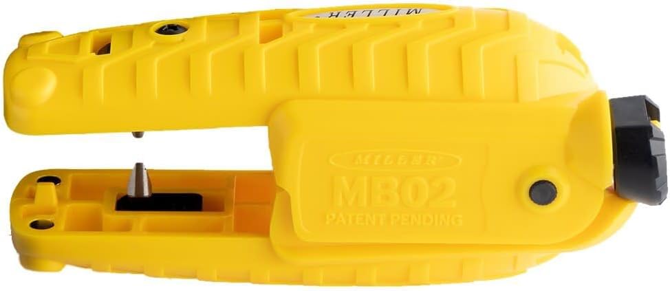 Miller MB02 All-Purpose Cable Slitter for up to 0.60" Cable, Cable Cutter with Steel Blades, Professional Tool with Carrying Pouch