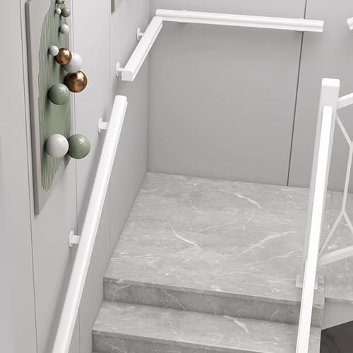 Rampe d'escalier en bois design de 200 cm au style épuré - 5