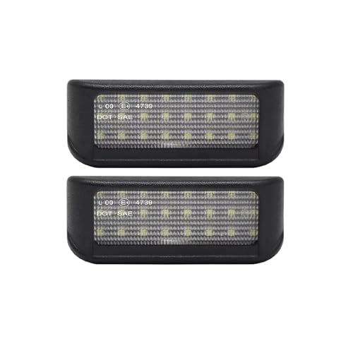 Lámpara matrícula LED Citroen Jumpy II III VAN luces traseras matricula bombillas juego de 2
