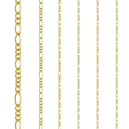 Permanent Market Store – Premium Large Figaro 14k Gold Filled