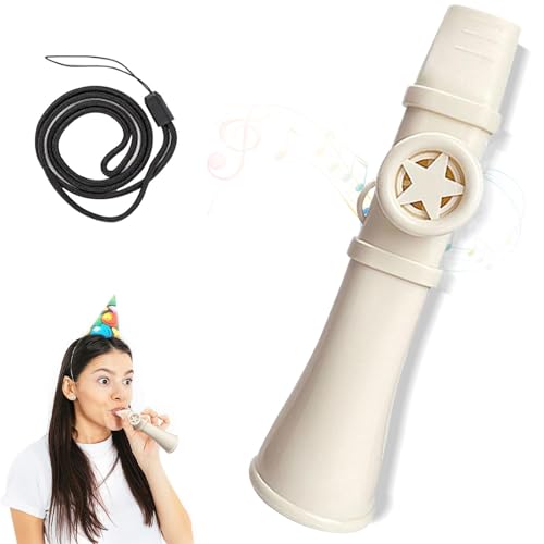 Einfach zu Spielendes Kazoo für Erwachsene und Kinder, Kindermusikinstrument Kazoo, Wiederverwendbares Kazoo, Kazoosaxophon mit Schlüsselband, Professionelles Kazoo, Leicht zu Erlernende, Upgraded