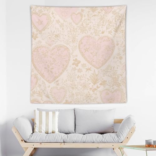 Tapisserie murale esthétique pour cacher un mur blanc sans peindre décoration salon
