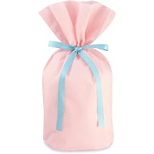 Easy Gift Bag Nashi, L, Pastel Pink, Pack of 40