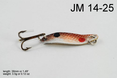 Akuna Pack Of 5 Shorty 1.5 Inch Spoon Fishing Lure [Jm-5-Flc14-C] #TOP1