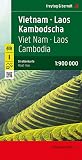 Vietnam - Laos - Kambodscha, Autokarte 1:900.000: Touristische Informationen. Nationalparks. Ortsregister (freytag & berndt Auto + Freizeitkarten) - Herausgeber: Freytag-Berndt und Artaria KG 