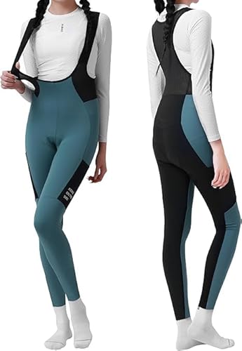 INBIKE Winter Fleece-Lined Cycling Bib Tights