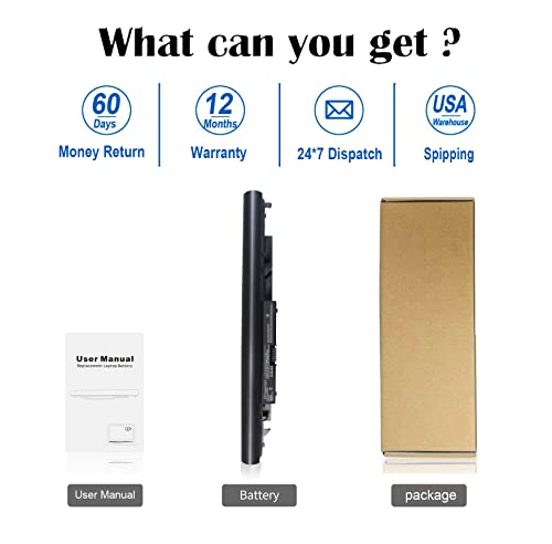 Dmkaollk 919700-850 Jc03 Laptop Battery For Hp 15-Bs 15-Bw 17-Bs Series 15-Bs0Xx 15-Bs1Xx 15-Bs015Dx 15-Bs013Dx 15- Bw033Wm 15-Bw053Od 919701-850 919681-421 Hstnn-Lb7V 3Inr19/66 #TOP4