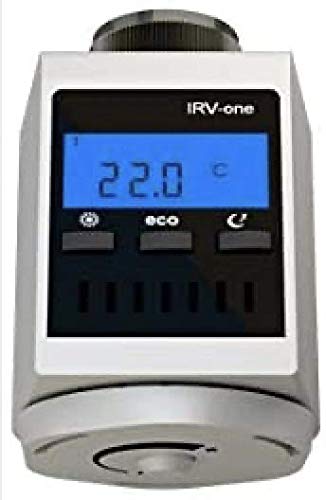 Preisvergleich Produktbild blossomic smartE Irv-one programmierbarer Heizkörper-Thermostat elektronischer Thermostatkopf mit Bewegungssensor ohne App für Heizkörper Montage