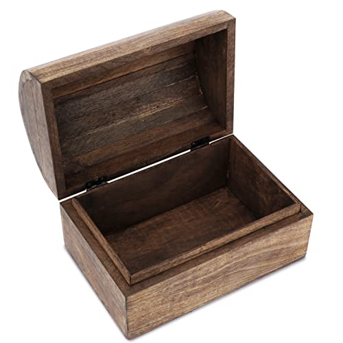 Ajuny Handcrafted Decorative Jewellery Storage Box With Cross Design Carvings Multipurpose Use As Jewellery Storage Keepsake Box Organizer Great For Gifts - Image 3