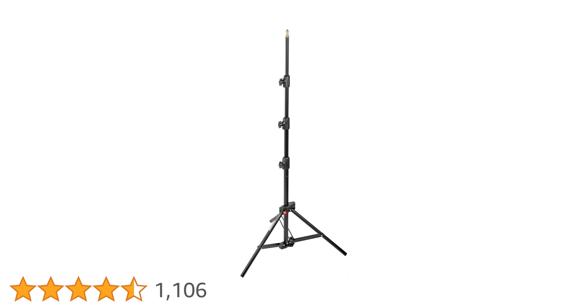 Amazon | Manfrotto ライトスタンド ミニコンパクトスタンド 4段