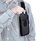 Kompatibel mit iPhone 16, 15, 14, 13, 12 Pro XR Rucksack-Gurttasche, Rucksackbefestigung, Handytasche, Holster, Gürtelclip-Halterung, Tragetasche für Galaxy S25, S24, S23 Plus, S22