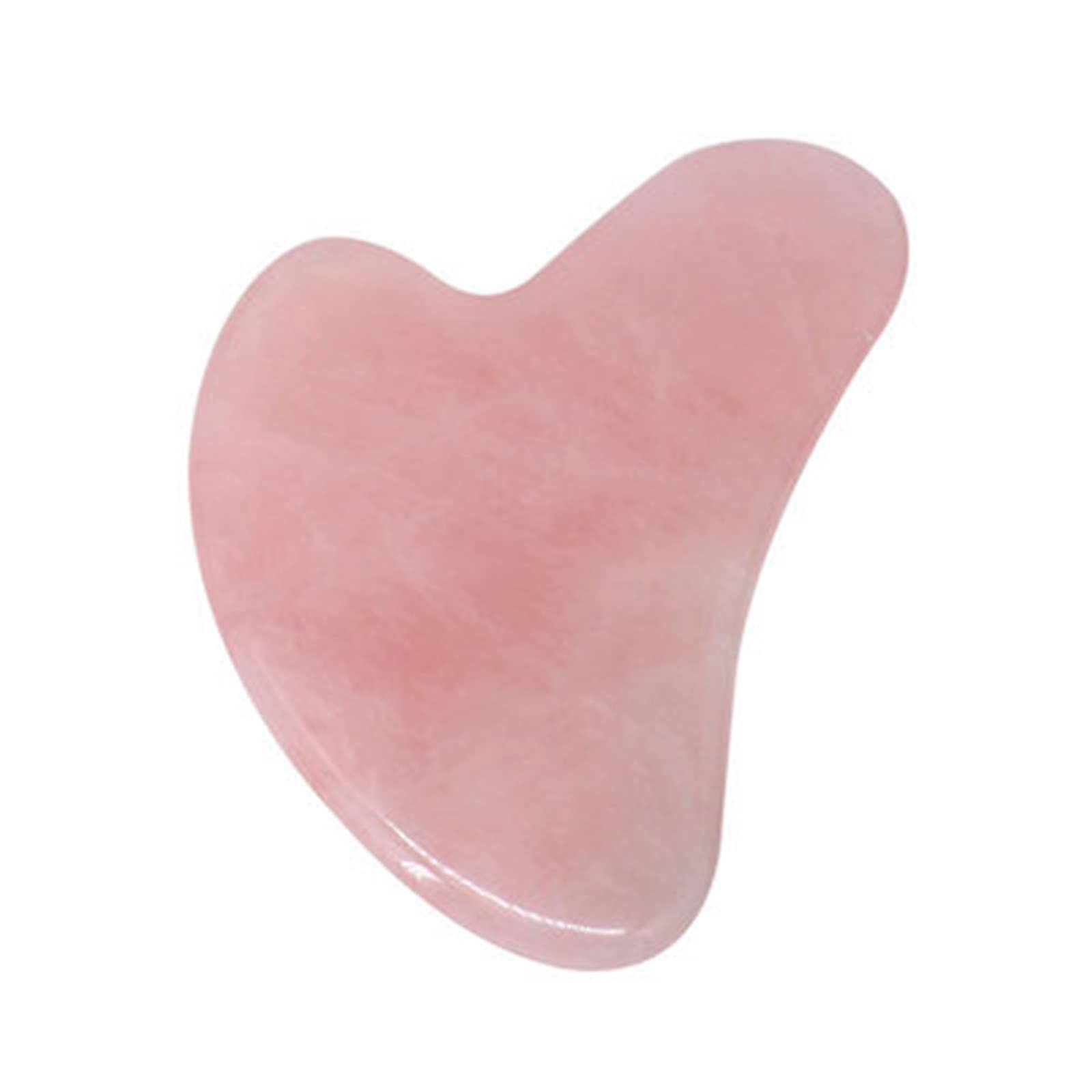 1/5/10 piezas de piedra de Jade de cristal de cuarzo rosa Natural for mujer masajeador de cuerpo Facial Guasha forma de pulgar cara Gua Sha tablero herramientas regalo cristal decoración de la habitac