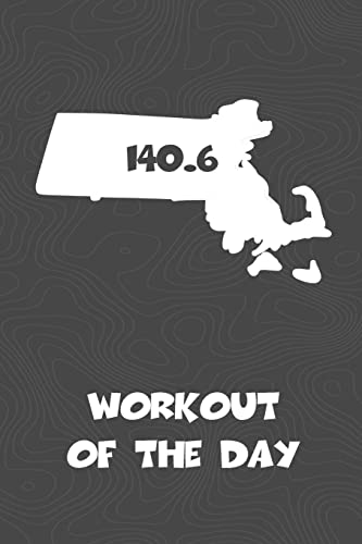 Workout of the Day: Massachusetts Workout of the Day Log for tracking and monitoring your training and progress towards your fitness goals. A great ... bikers will love this way to track goals!