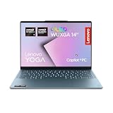 Lenovo Yoga Slim 7a Copilot+ PC Notebook 14" OLED WUXGA, AMD Ryzen AI 7 445, 16GB RAM, 512GB SSD, Radeon 840M, WiFi 7, Windows 11 Home, Laptop Premium per Lavoro, Studio e Creatività, Tidal Teal