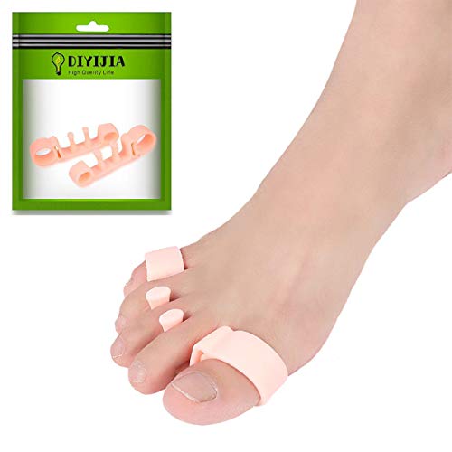 Toe Separators, Toe Stretchers, Toe Spacers Toe Straightener Toe Protector Shoe Stretcher Bunion Splint, Gel Toe Separator Toe Stretchers Used for Yoga, Bunion Corrector Latest Upgrade DIYIJIA®