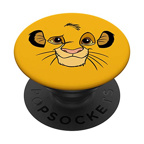 Disney The Lion King Young Simba Face PopSockets PopGrip: Swappable Grip for Phones & Tablets