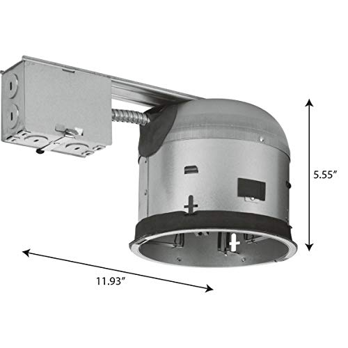 Progress Lighting P1871-LED-001 Air-Tight Housing, LED Remodel LED IC/Non-IC, 6-Inch, Galvanized Steel by Progress Lighting - Used condition - Image 3