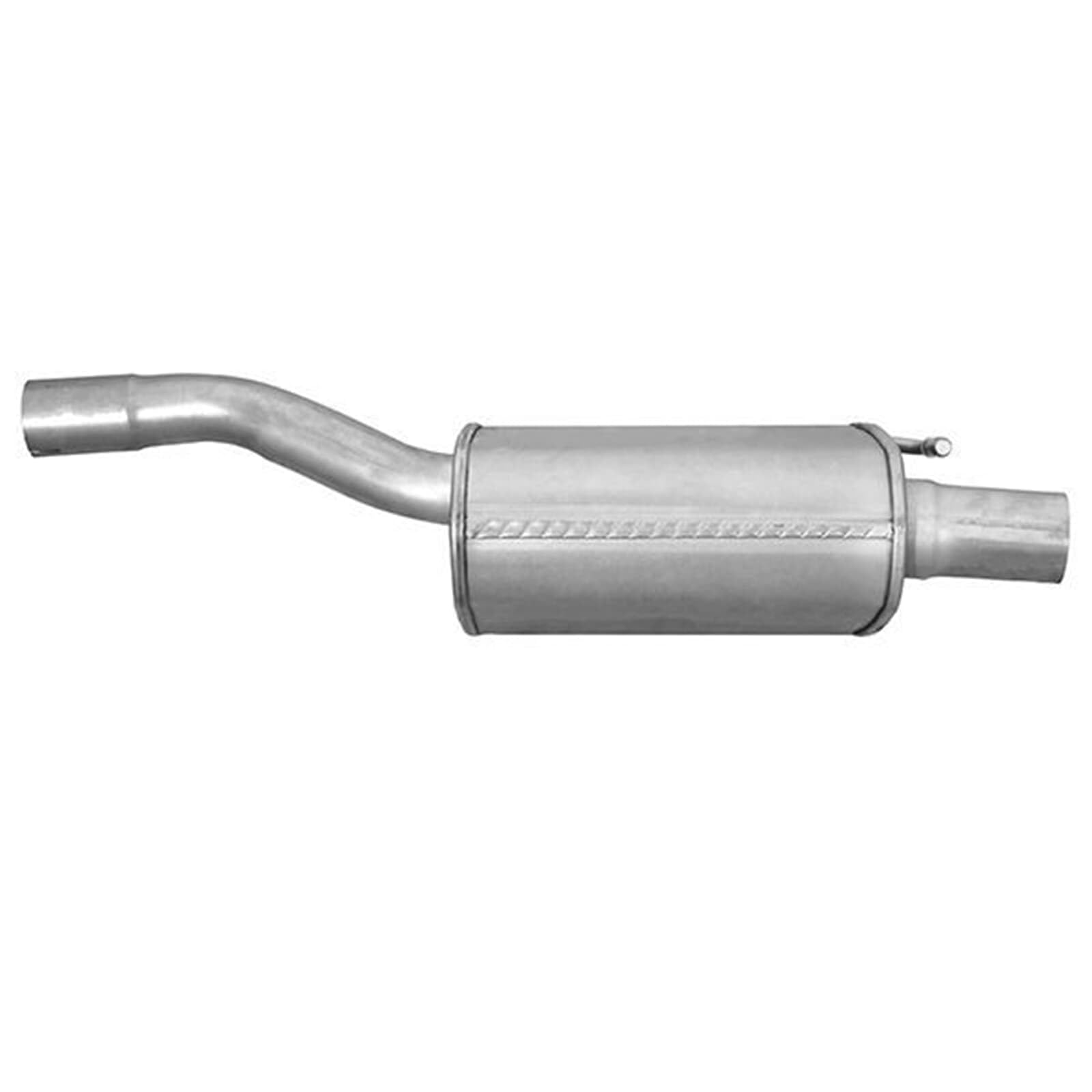 HELLA 8LD 366 030-271 Tłumik końcowy - Easy2Fit® Kit - z tyłu - jednoczęściowy - Komplet z elementami do montażu