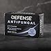 Defense Antifungal Bar Soap 2-Pack | Jock Itch, Ringworm, Athlete's Foot, Skin Fungus | Medicated Anti Fungal Treatment (Two Bars, No Case)
